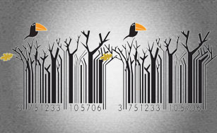 机械式条码喷码机喷印的条码防伪标签有关技术方面