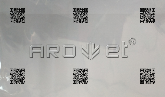 网信快3A-one高快UV喷码机在PE膜上喷二维码